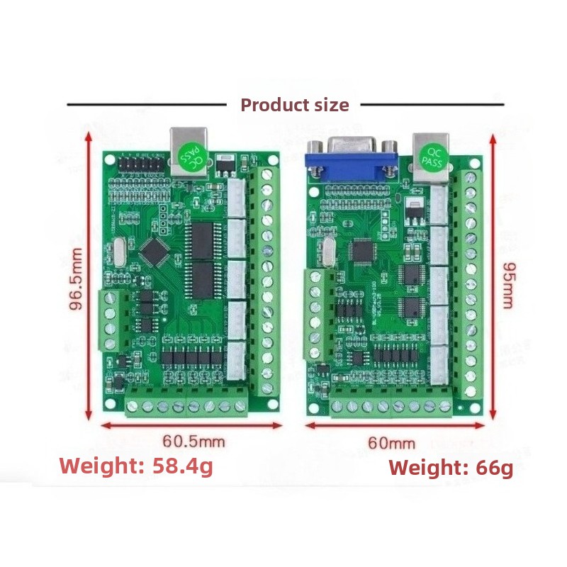 1 ชิ้น บอร์ดขับมอเตอร์ CNC USB - 5 Axis Cnc Breakout Board Interface Mach3 บทวิจารณ์และราคา