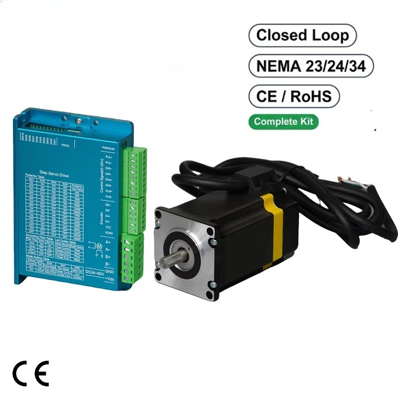 ชุดขับมอเตอร์สเต็ปเปอร์แบบวงปิ - Nema 23 Closed Loop Stepper Motor Driver Kit บทวิจารณ์และราคา